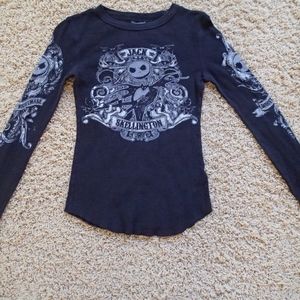 Jack Skellington Thermal LS shirt TNBC
